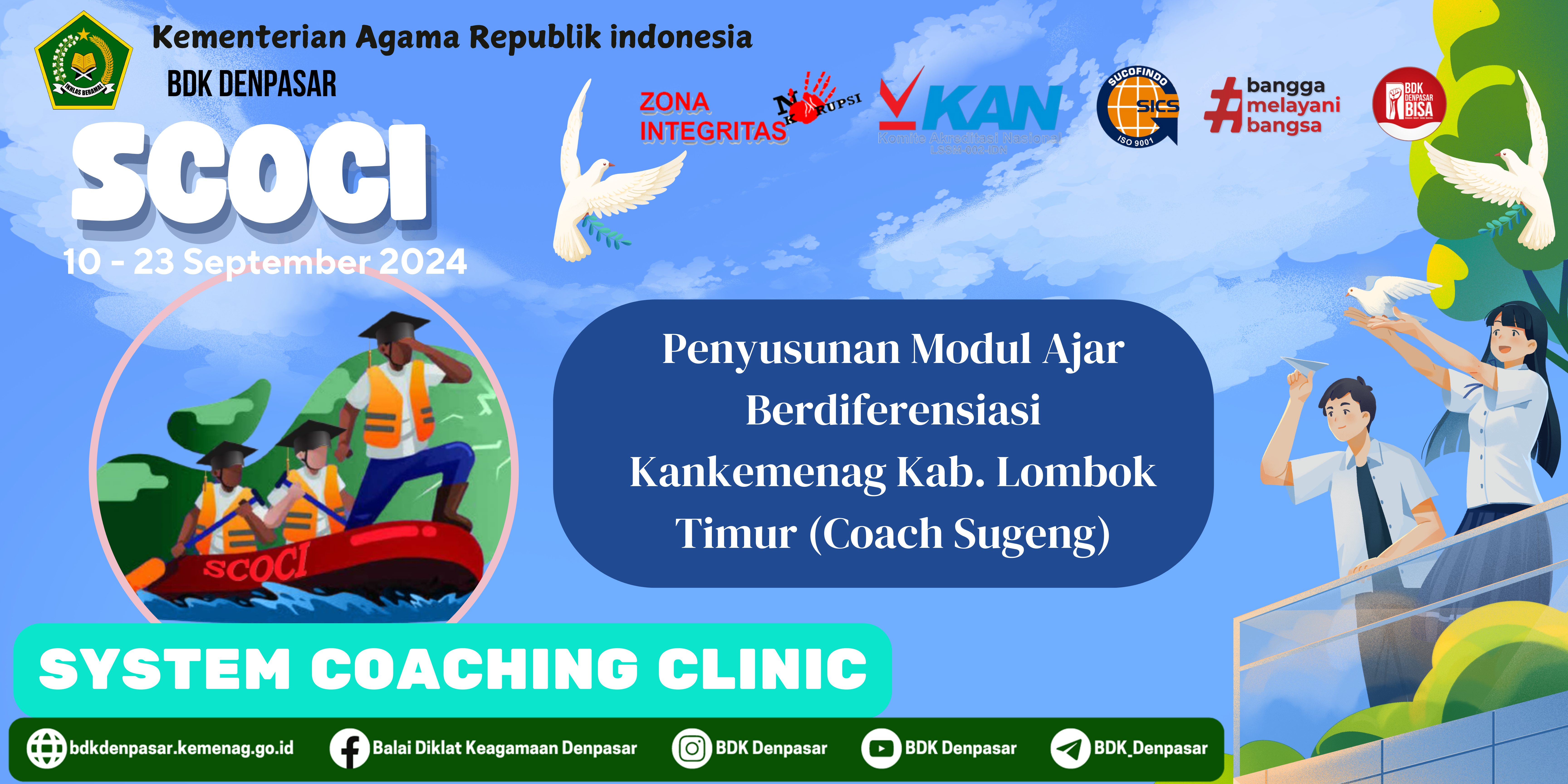 Penyusunan Modul Ajar Berdiferensiasi Kankemenag Kab. Lombok Timur (Coach Sugeng)