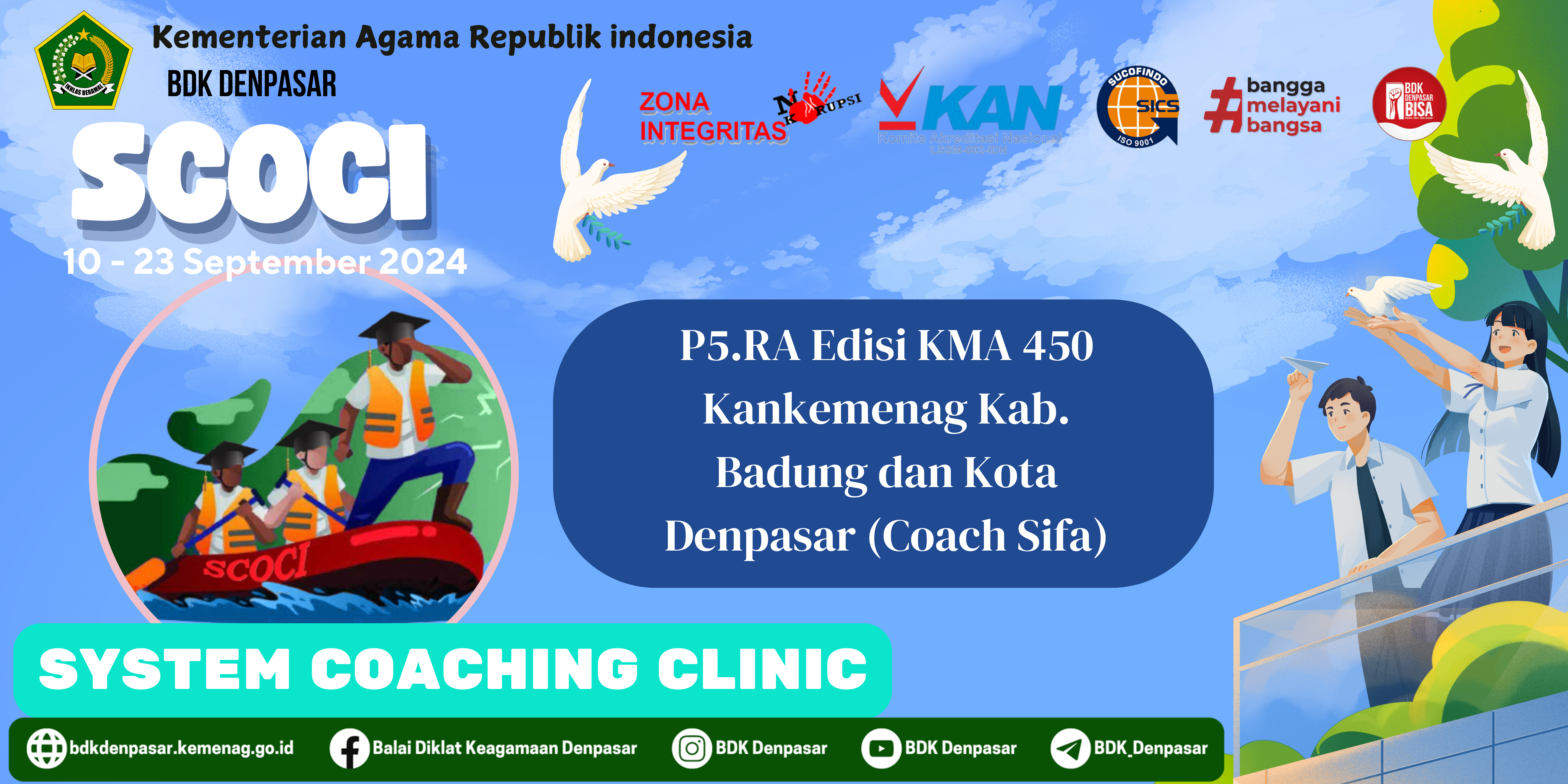 P5.RA Edisi KMA 450 Kankemenag Kab. Badung dan Kota Denpasar (Coach Sifa)