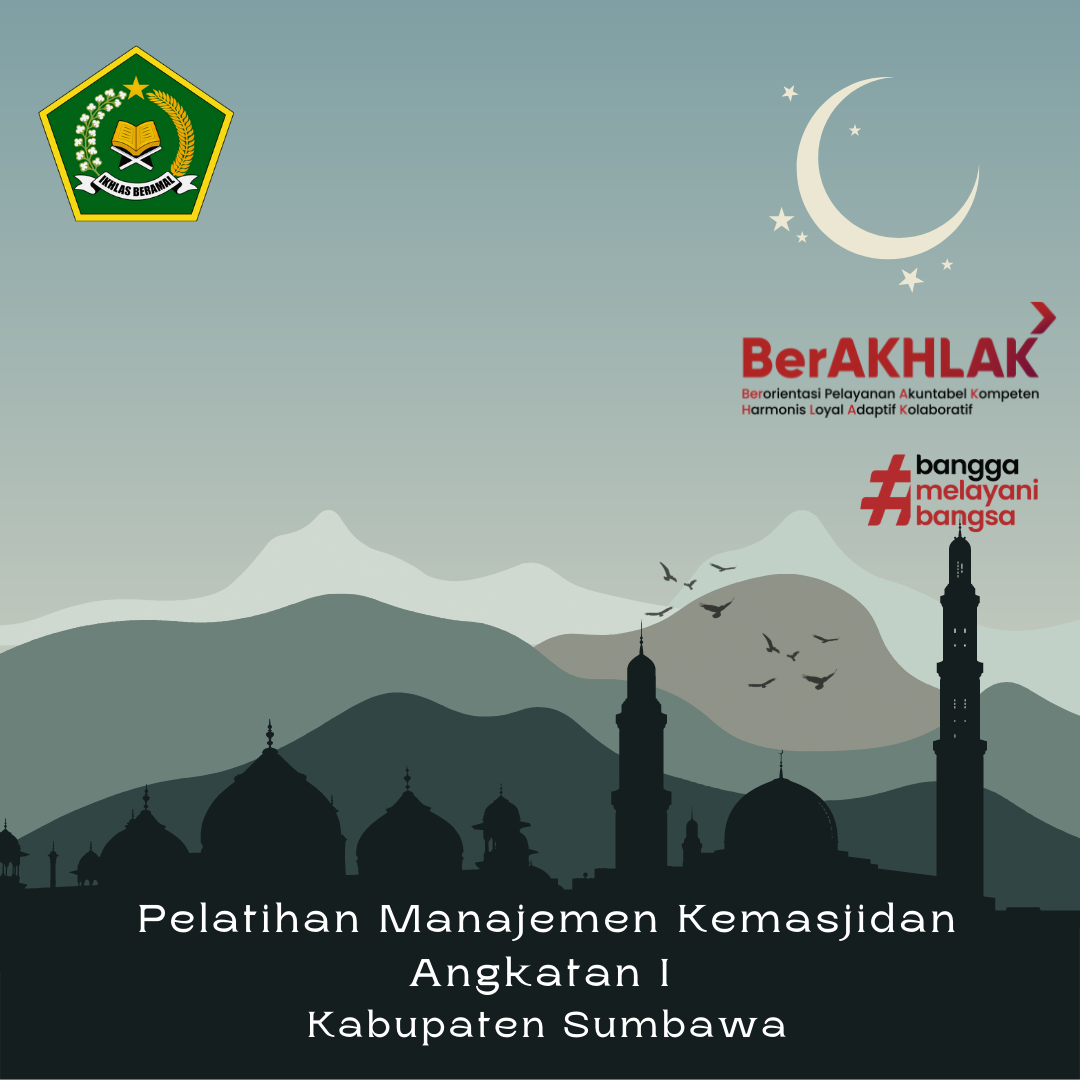 PELATIHAN MANAJEMEN KEMASJIDAN ANGK. I SUMBAWA 2022