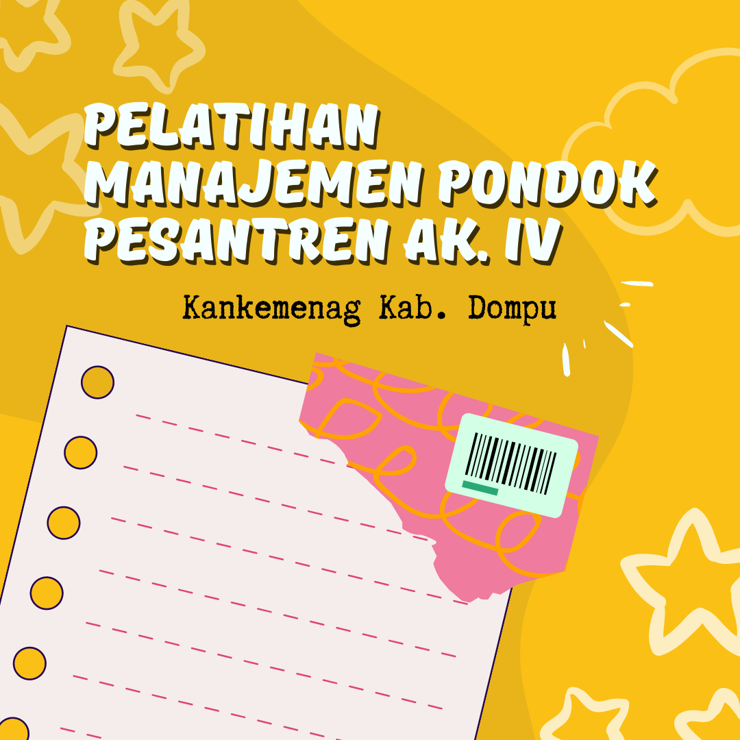 Pelatihan Manajemen Pondok Pesantren Angk. IV 2022