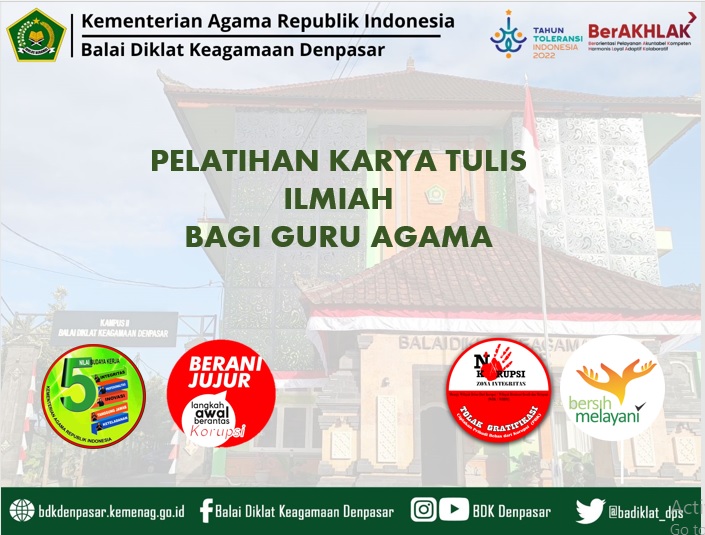 Pelatihan Karya Tulis Ilmiah bagi Guru Agama 